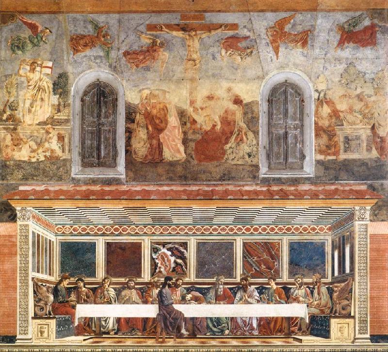 Last Supper and Stories of Christ's Passion, Andrea del Castagno